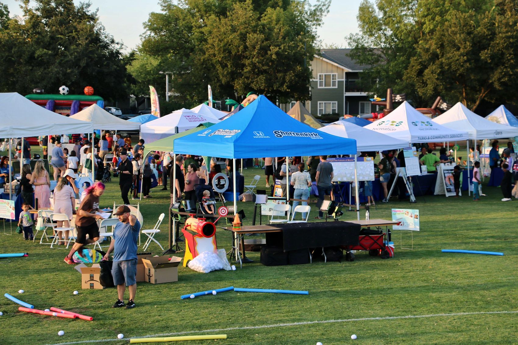 Member businesses on display